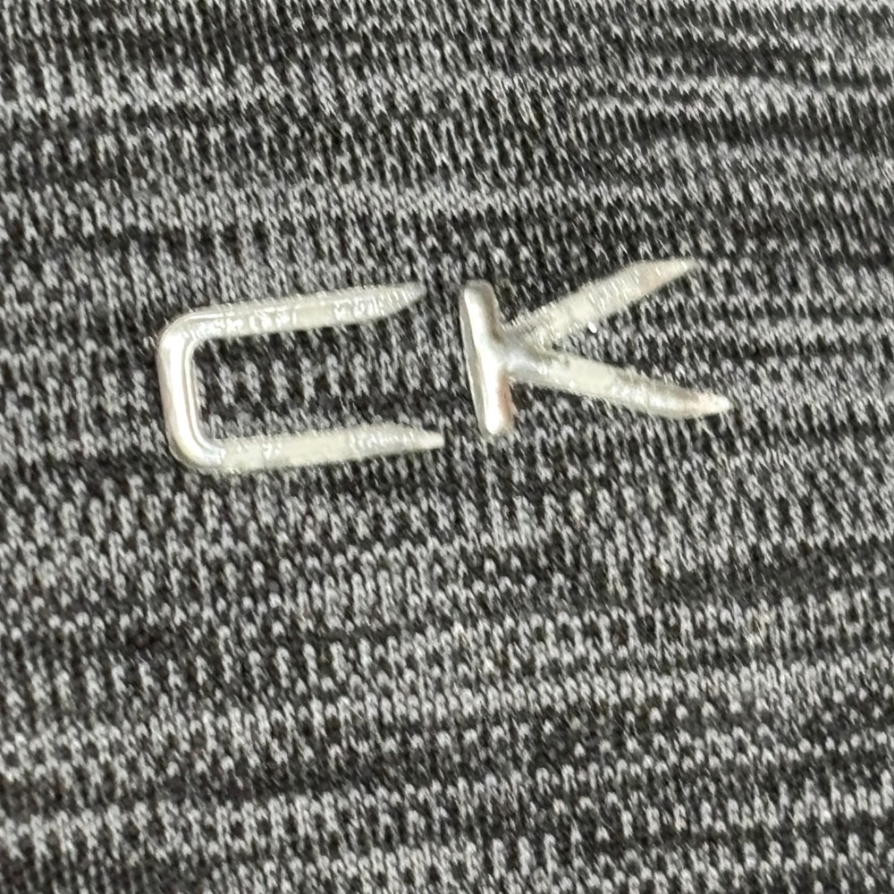 Calvin Klein Performance Mens Shirt Gray Polo XL Golf Pickleball Tennis - Picture 5 of 8